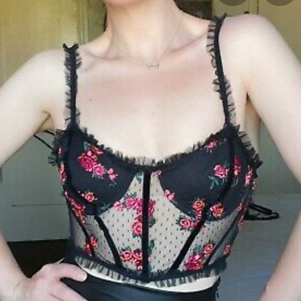 FOR LOVE & LEMONS Rosebud Bustier - Picture 4 of 16